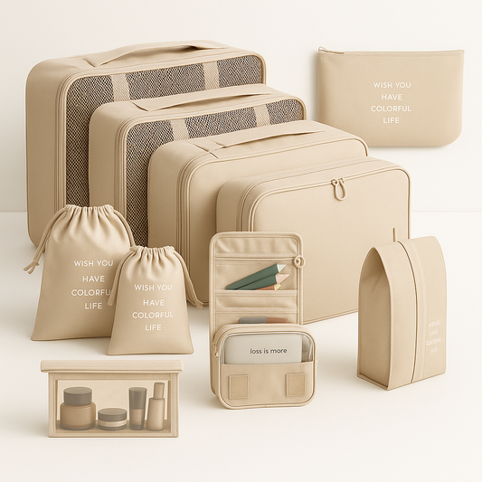 Luggage organizer set