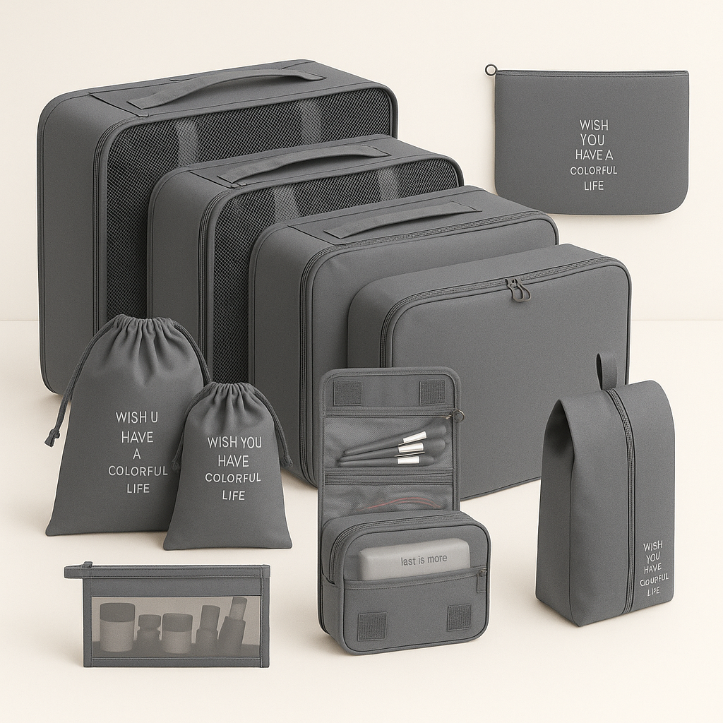 Luggage organizer set