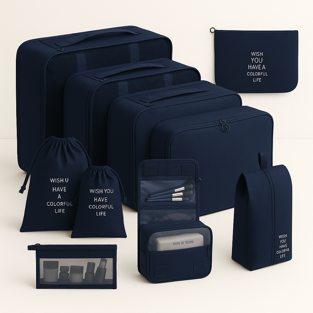 Luggage organizer set