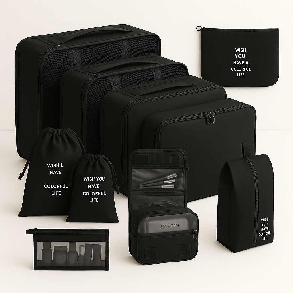 Luggage organizer set
