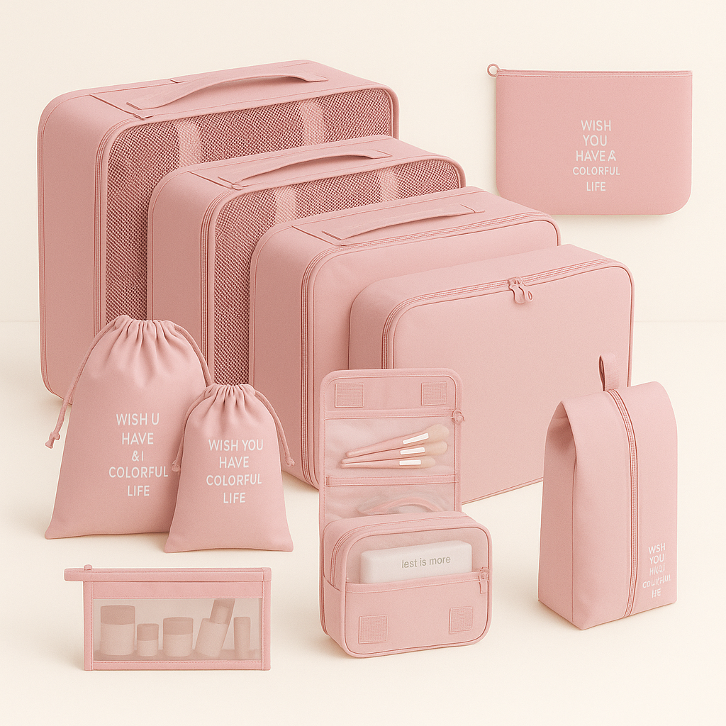 Luggage organizer set